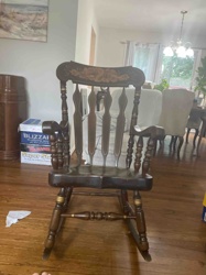 Antique Boston Rocking Chair