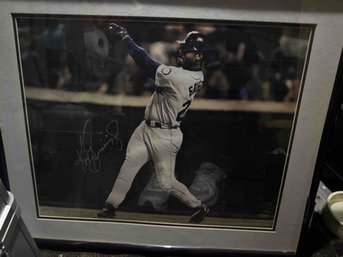 Framed Ken Griffey Jr. Signed Photo
