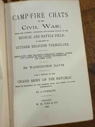 Camp-Fire Chats of the Civil War (Title Page)