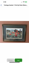 'Cottage Garden' Print By Peter Ellenshaw