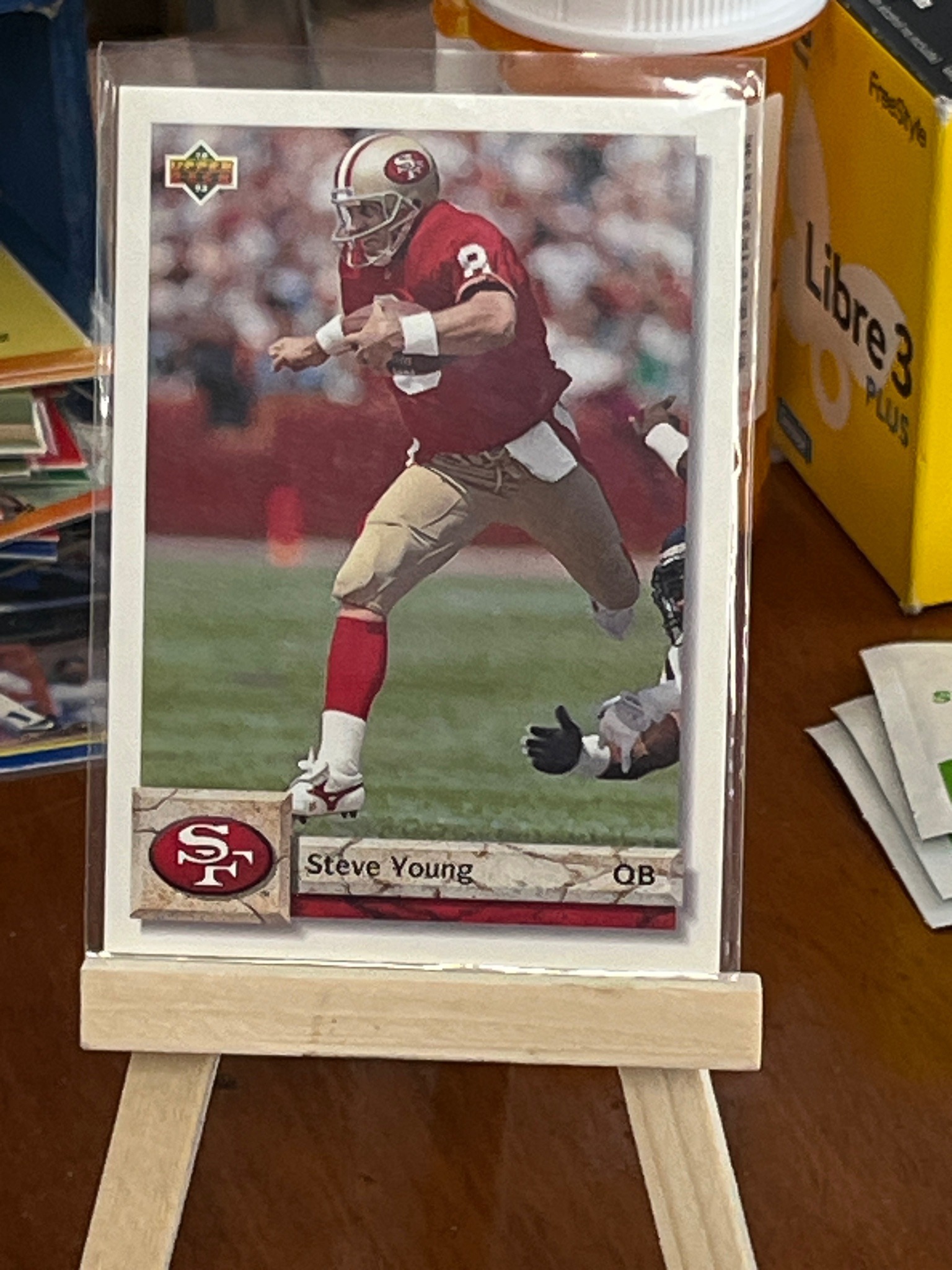1993 Upper Deck Steve Young Trading Card #395