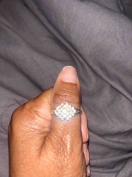 Cluster Stone Fashion Ring