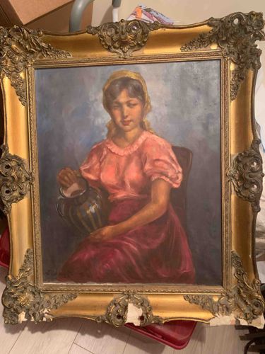 Portrait of a Young Woman with a Pitcher