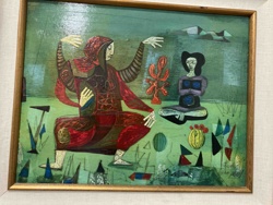 Abstract Composition with Figures