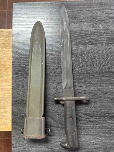 M1 Garand Bayonet with M7 Scabbard