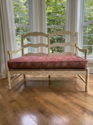 French Country Style Love Seat / Settee