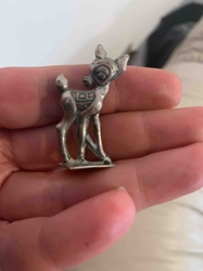 Vintage Stylized Deer Figurine