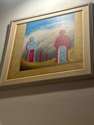 Surrealist Figurative Painting by Valladares