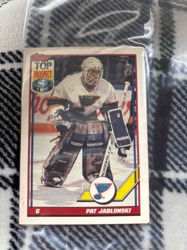 1990-91 Topps Hockey 'Top Prospect' Pat Jablonski Rookie Card
