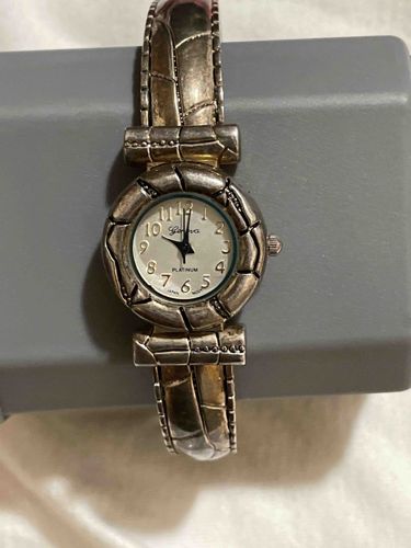 Geneva Platinum Women's Bangle Watch