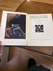 Tales of Mystery and Imagination by Edgar Allan Poe, Illustrated by Harry Clarke (Brentano's Publishers)