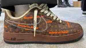 Louis Vuitton x Nike Air Force 1 Low 'Monogram' Sneaker