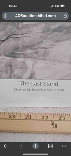 The Last Stand by Charles M. Russell (Print)