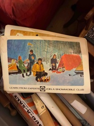 Vintage Snowmobile Club Promotional Pamphlet