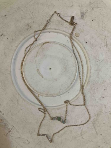 Two Pendant Necklace