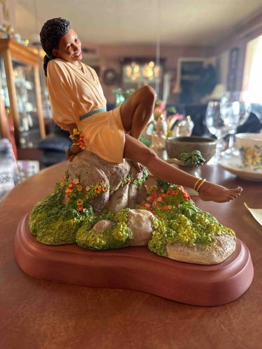 Thomas Blackshear Ebony Visions 'Wings of Innocence' Figurine