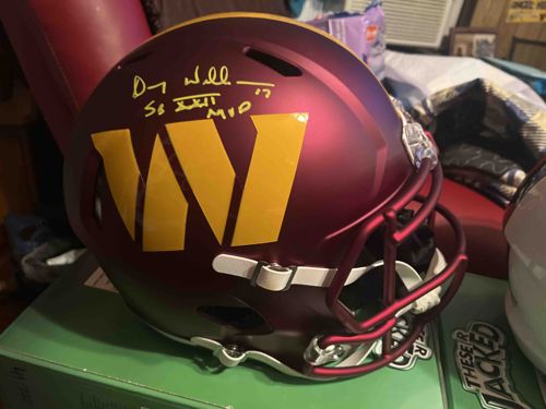 Doug Williams Autographed Washington Commanders Full-Size Football Helmet