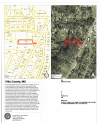 Pike County, MS Property Map
