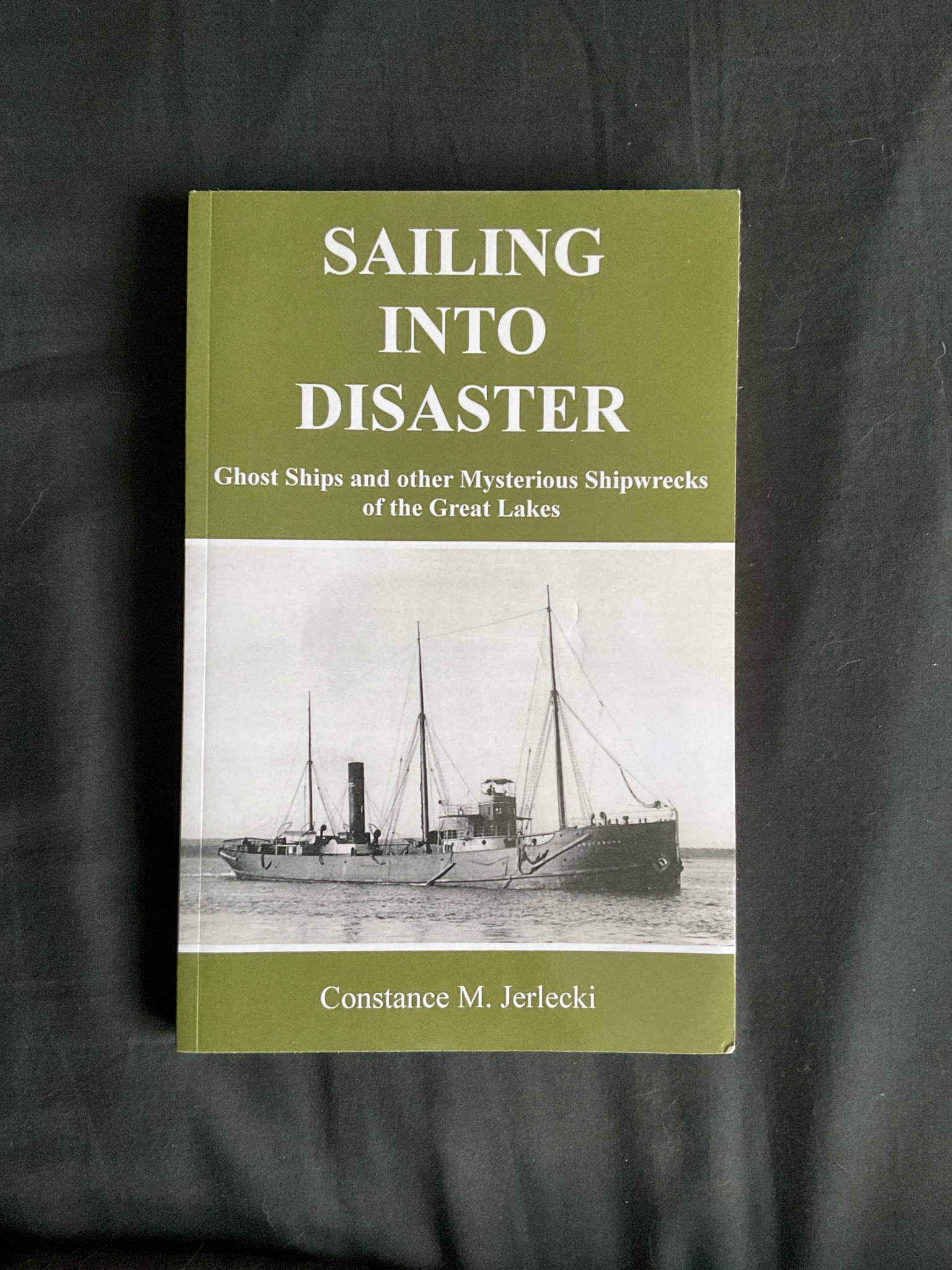 Submitted photo of Paperback book titled 'Sailing Into Disaster'