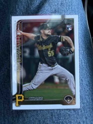 Topps RC Baseball Card Featuring Chase De Jong