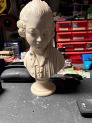 Plaster Bust