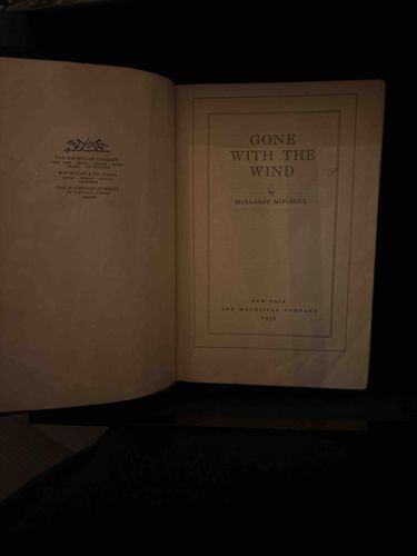 Gone With The Wind First Edition (1936)