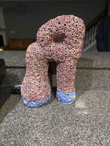 Custom Stoneware Organic Form Sculpture