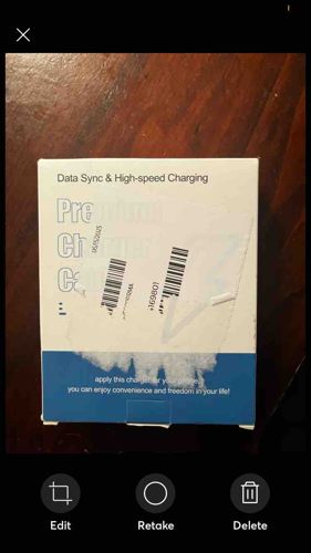 Pre-Charged Data Sync & High-Speed Charging Cable Packaging