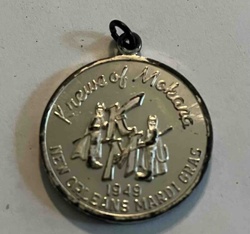 K-News of Mokana New Orleans Mardi Gras 25th Anniversary Commemorative Pendant