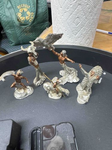 Native American Themed Pewter Figurines (NWFF 1993)