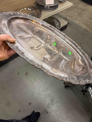 Sheffield Silver-plated Divided Serving Platter
