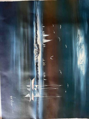 Marine Landscape Painting