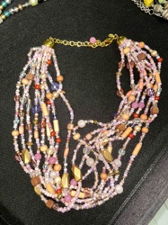 Joan Rivers Multi-Strand Beaded Tassel Necklace