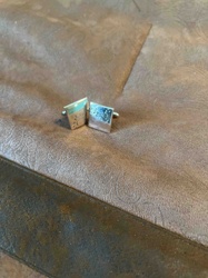 Modernist Inlaid Cufflinks