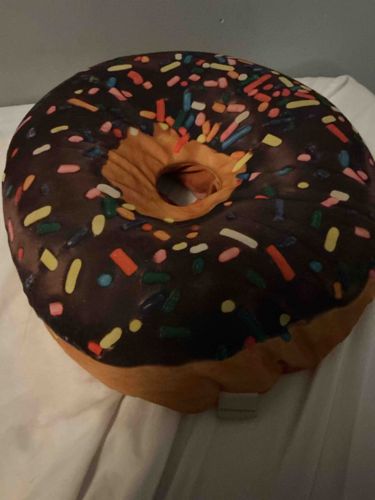 Double-Sided Scented Donut Pillow