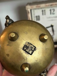 Bronze Tripod Censer with Mark