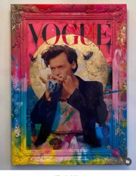 Dan Pearce Original Commission 'Vogue' with Harry Styles Portrait
