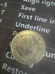British 2007 Coin (Elizabeth II, Fourth Portrait)
