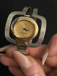 La Marque 17 Jewels Cuff Watch