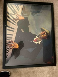 Justin Bua - 'Piano Man' Giclee Print