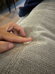 Gold and Diamond Eternity Band (Partial)