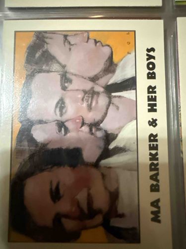 SkyBox True Crime Trading Card: Ma Barker & Her Boys