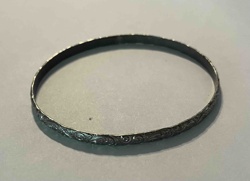 Engraved Bangle Bracelet