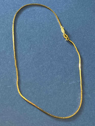 Napier Gold-Tone Serpentine Chain Necklace