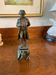 Napoleon Bonaparte Figurine on Marble Base