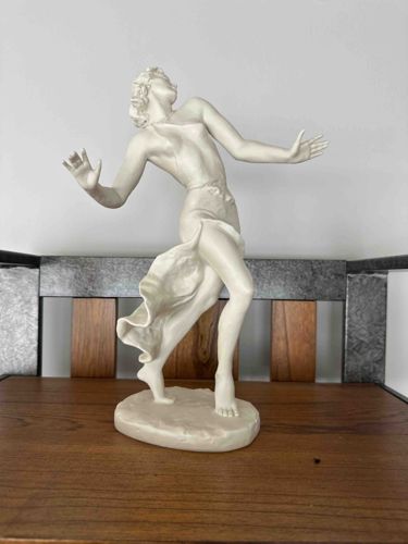 Female Figure in Motion Figurine