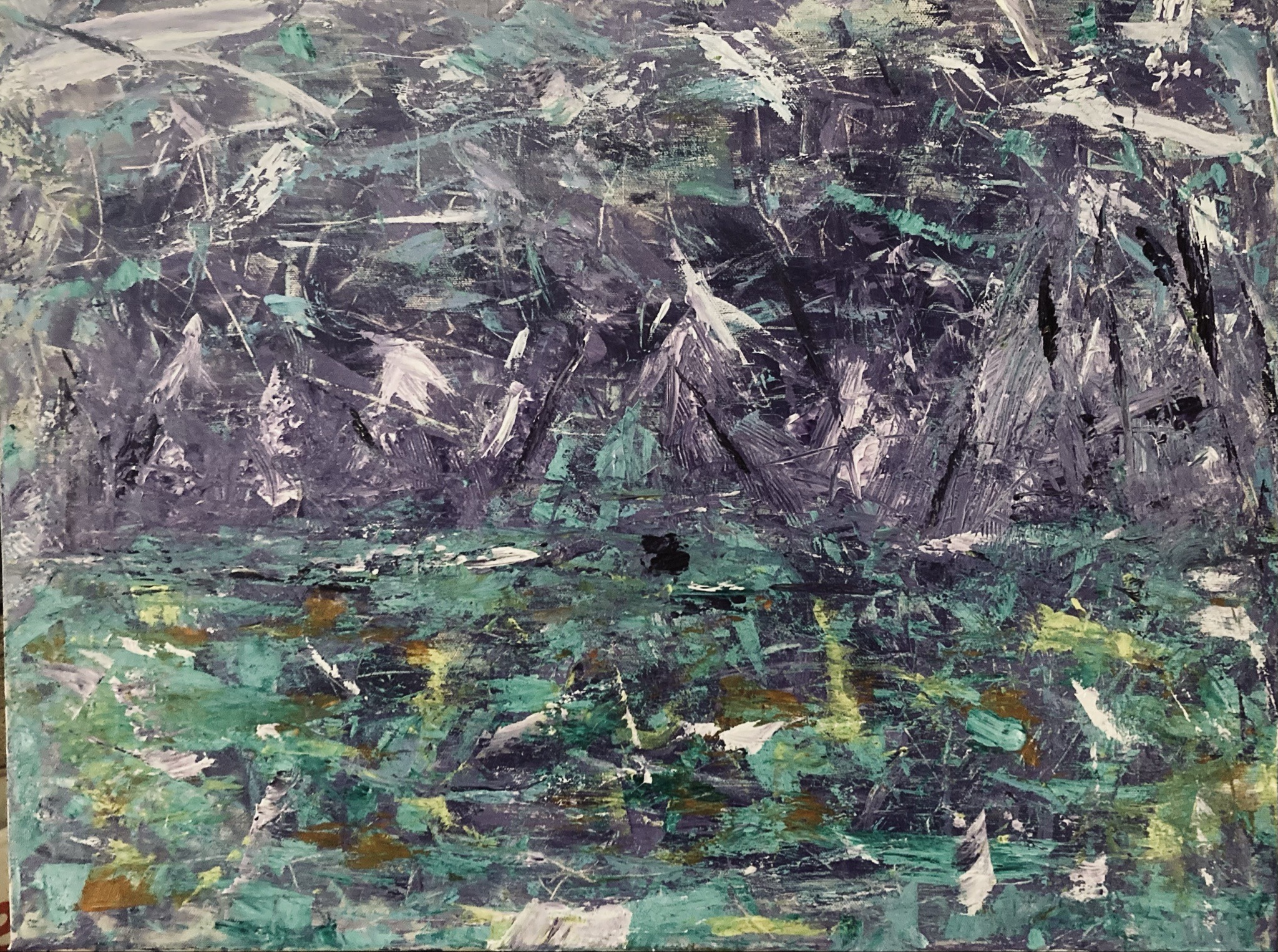 Submitted photo of Abstract Expressionist Painting