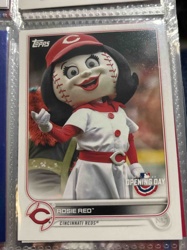 2022 Topps Opening Day Rosie Red Baseball Card