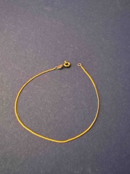 14k Gold Foxtail Chain Bracelet