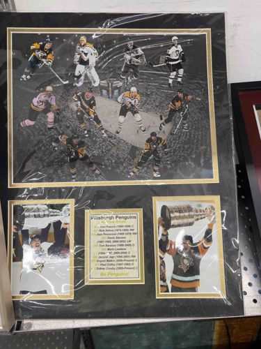 Pittsburgh Penguins 'All-Time Greats' Framed Multi-Photo Display
